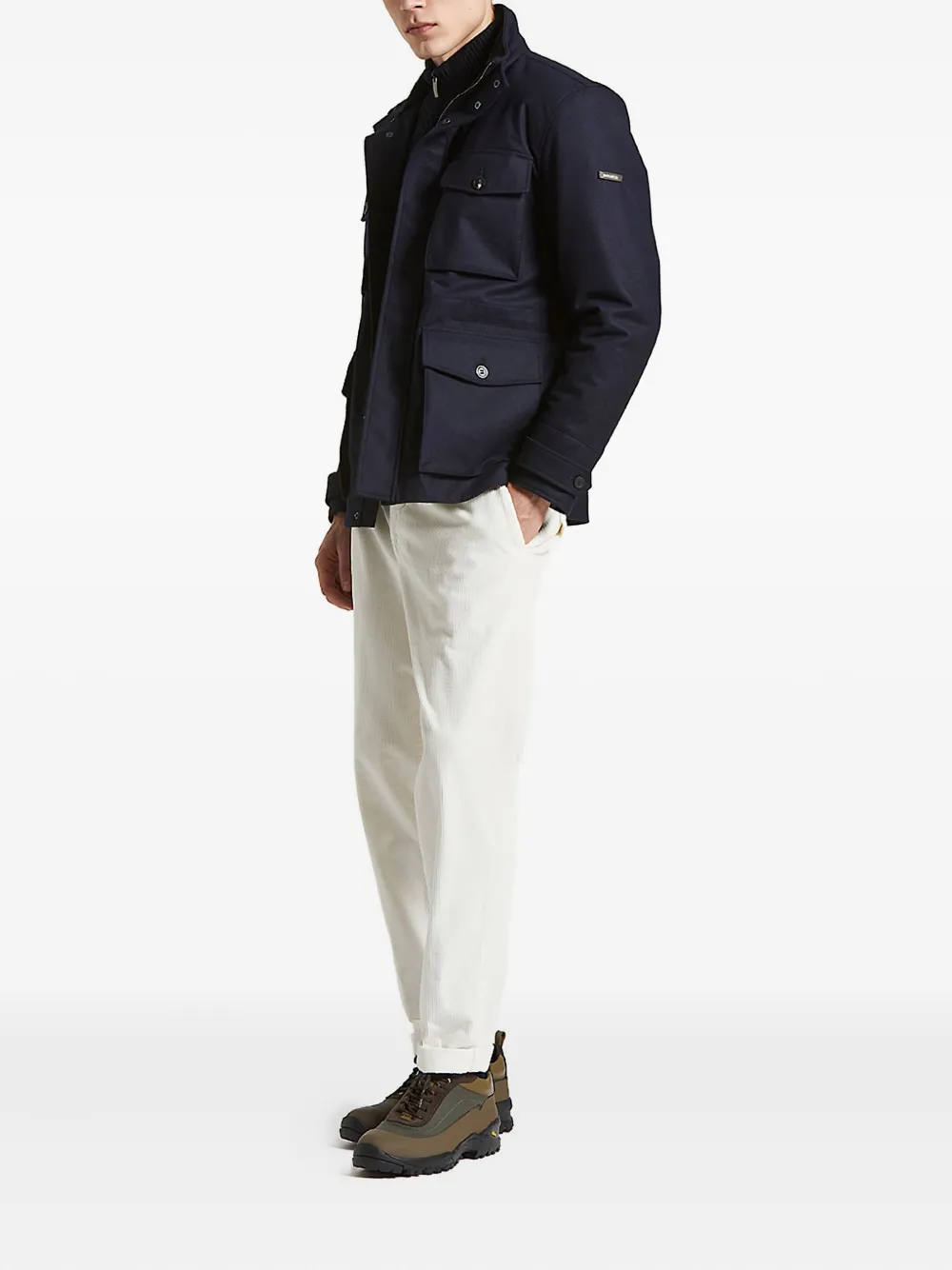 Peserico Jack met klepzak Blauw