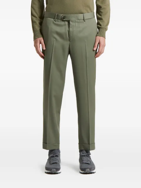 Peserico cuffed trousers