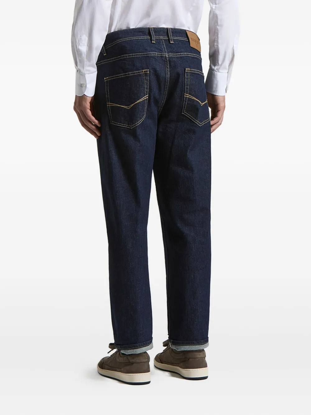 Peserico Pocket Jeans In Blue