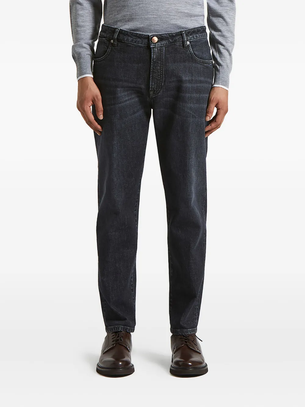 Peserico five-pocket jeans | Grey | Image 1