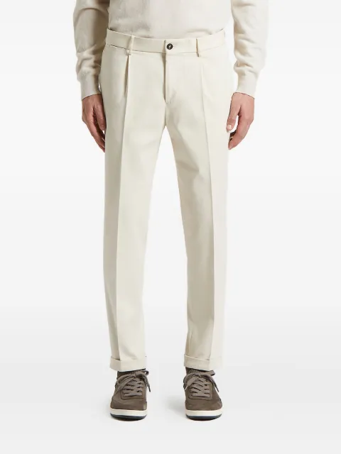 Peserico pleated-front trousers