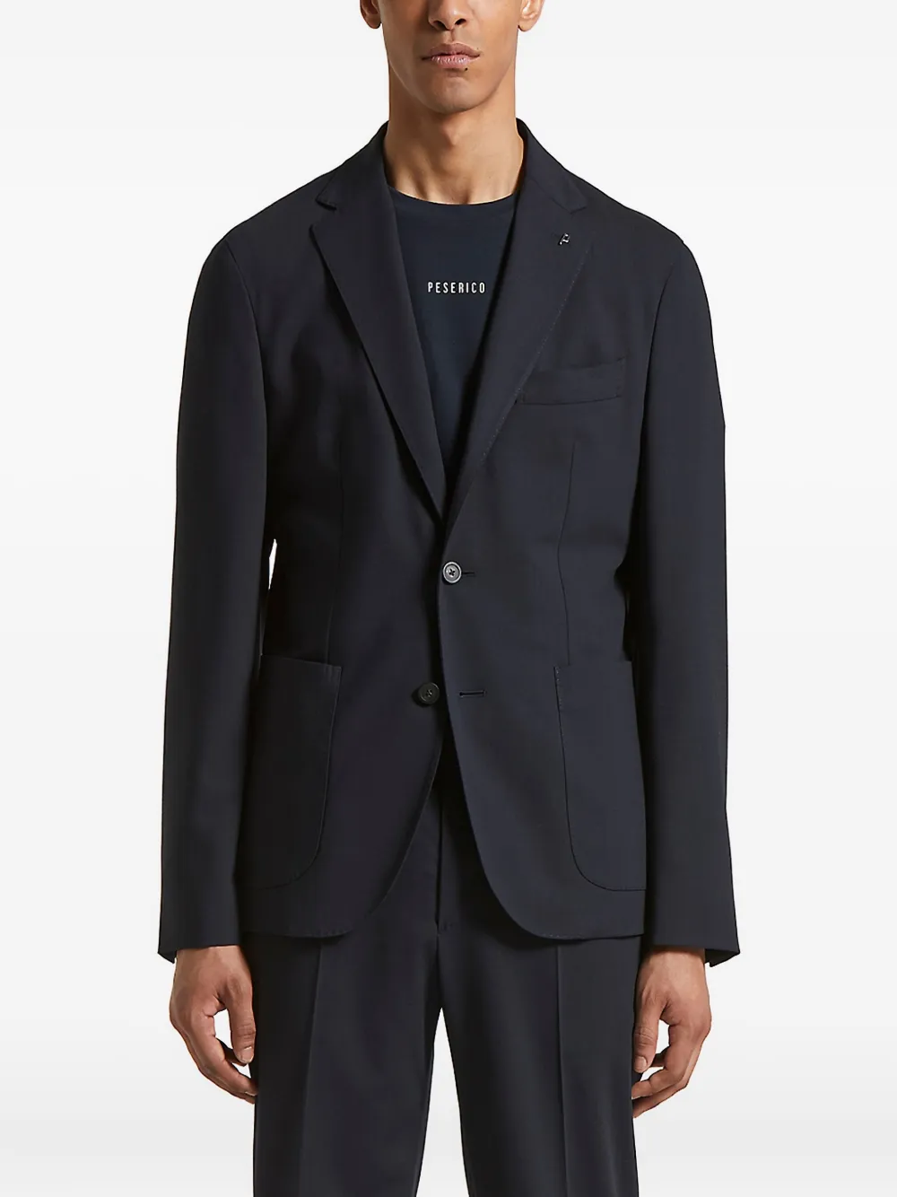 Peserico patch-pocket blazer | Blue | Image 1