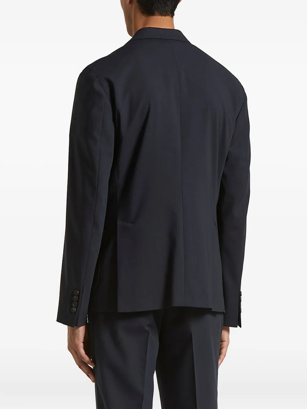 Peserico Blazer met opgestikte zak Blauw