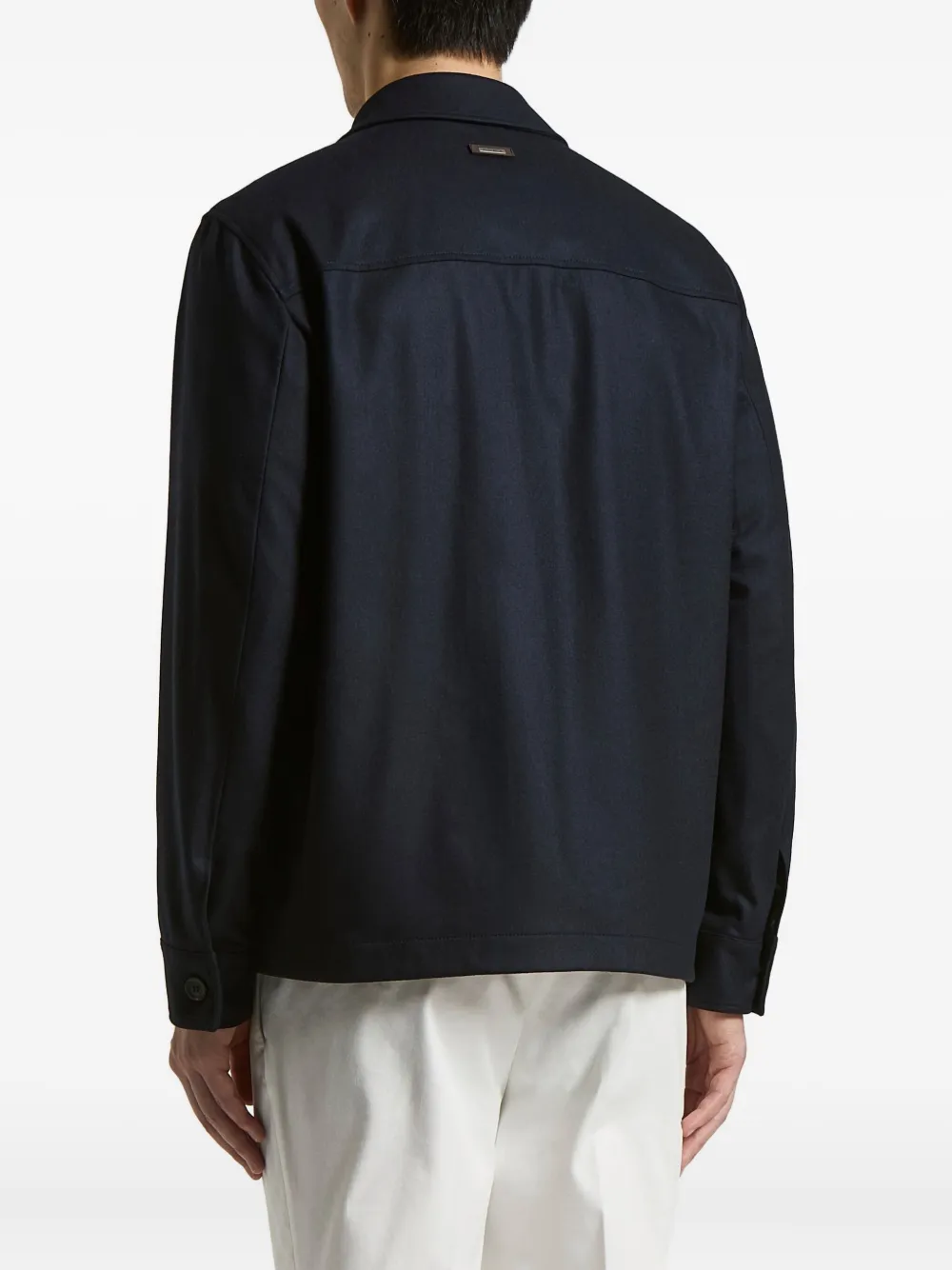 Peserico Jack met zak en knoop Blauw