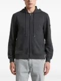 Peserico hooded zip-up sweatshirt - Grey