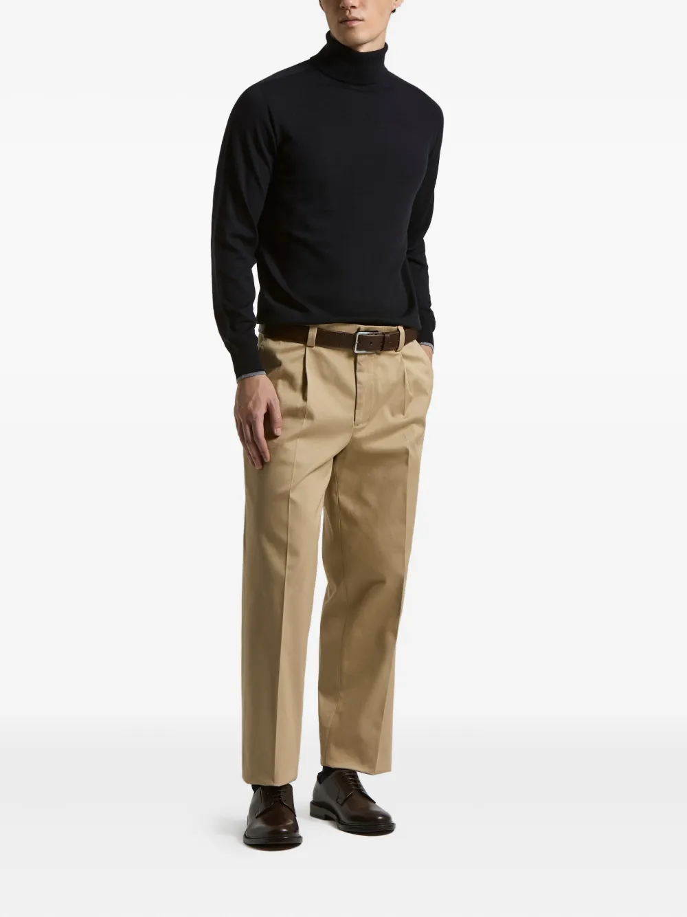 Peserico roll-neck sweater - Blauw