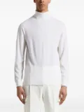 Peserico roll-neck wool-cashmere sweater - White