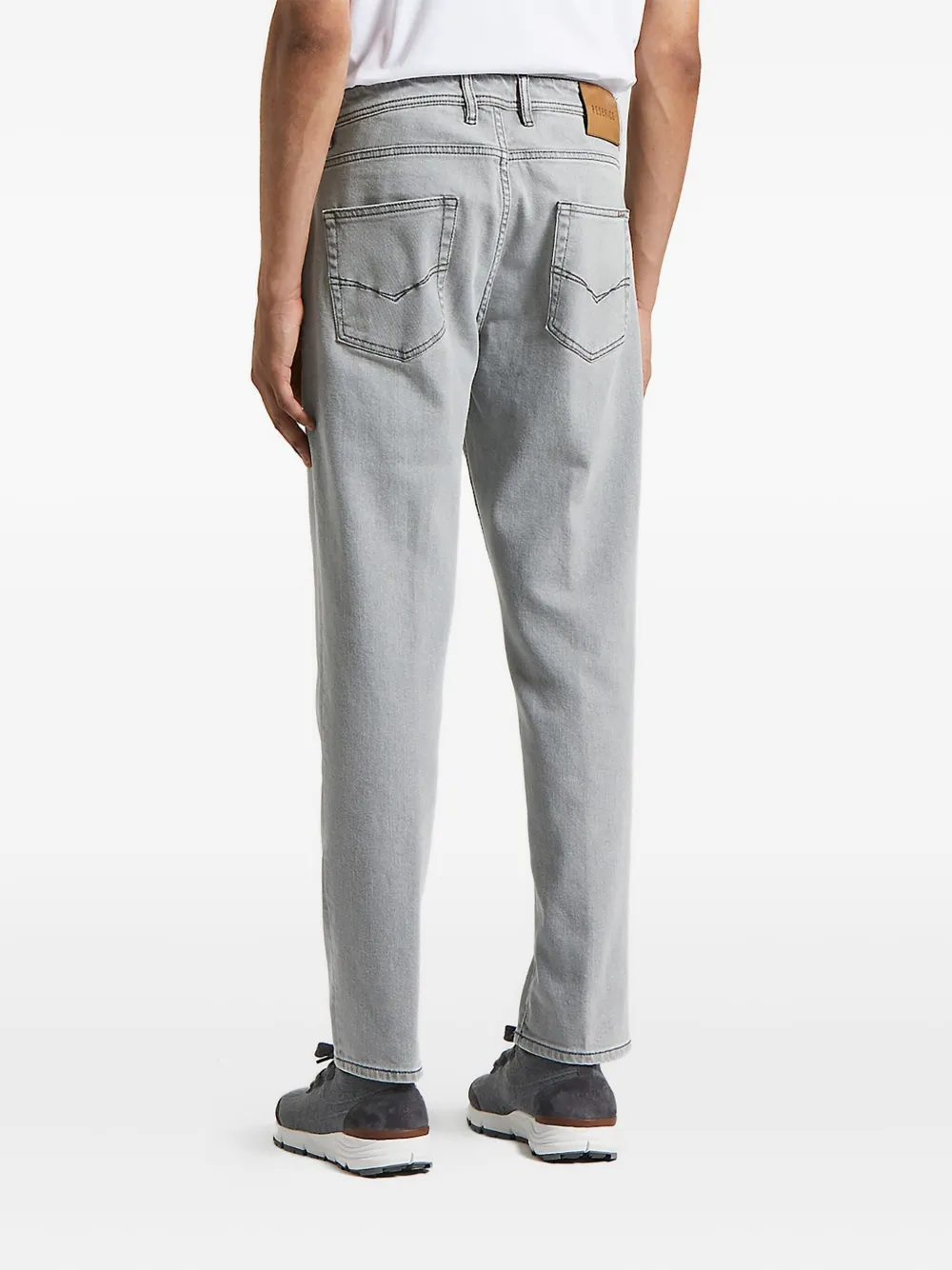 Peserico Jeans met vijf zakken - Bruin