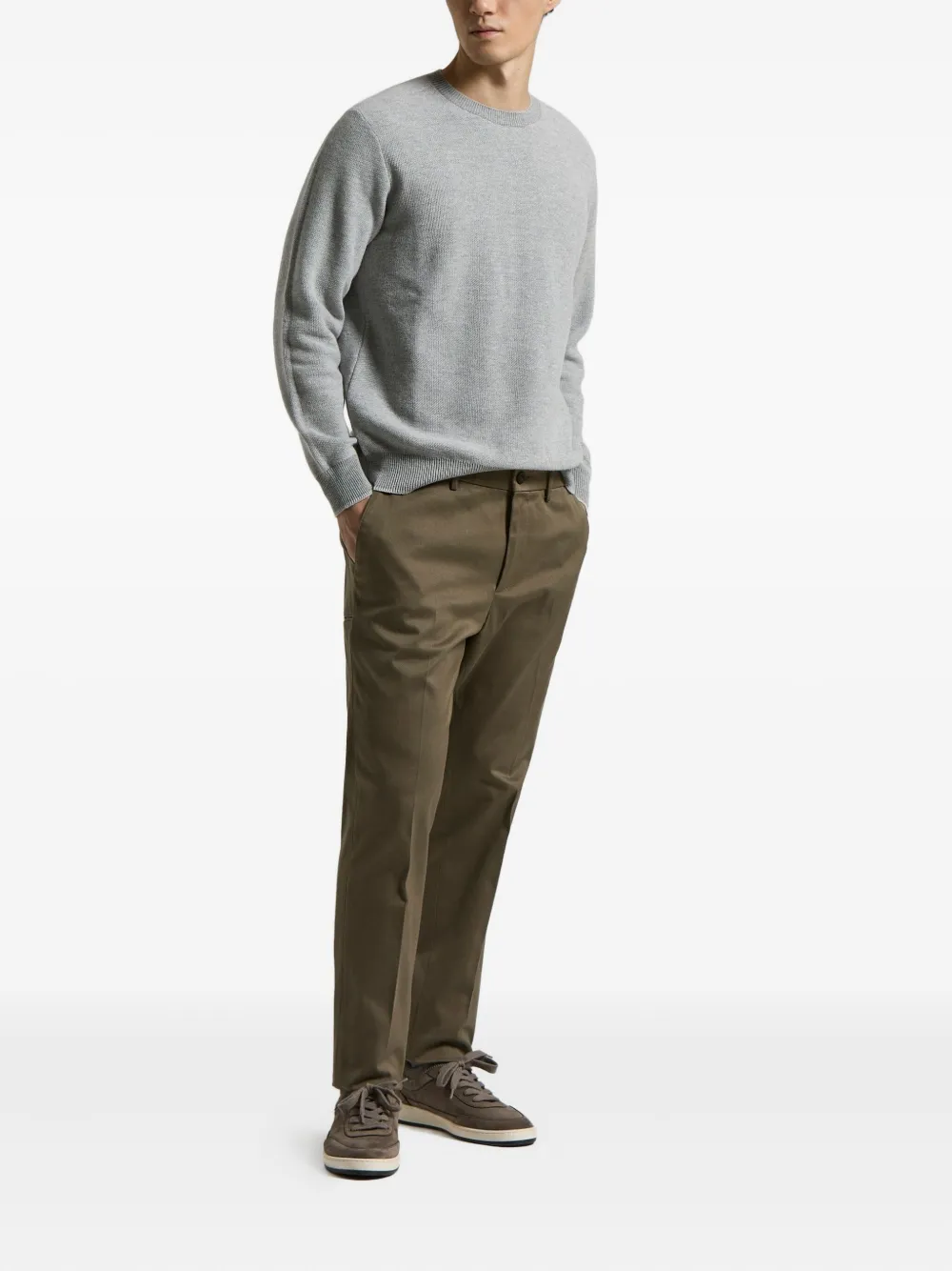 Peserico pressed-crease trousers | Regular-Fit & Straight Leg Pants | Image 2