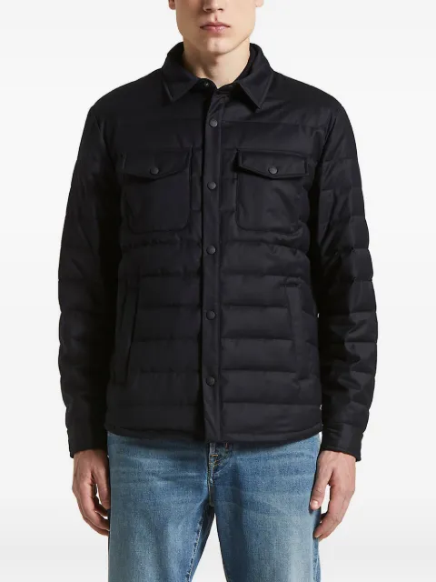 Peserico quilted shirt jacket