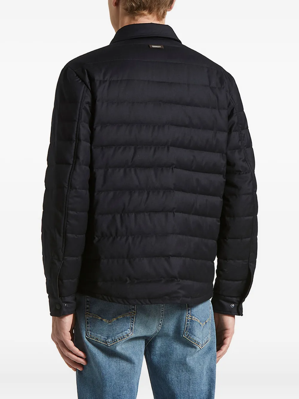 Peserico Gewatteerd shirtjack Blauw