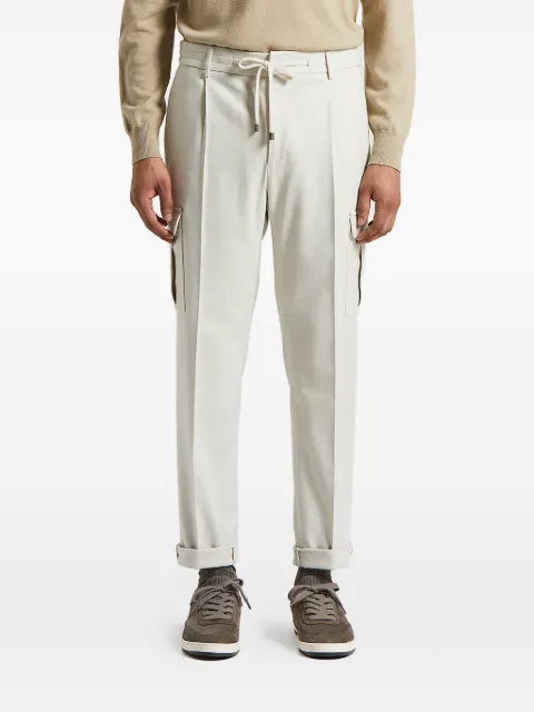 Peserico pantalones cargo con pinzas