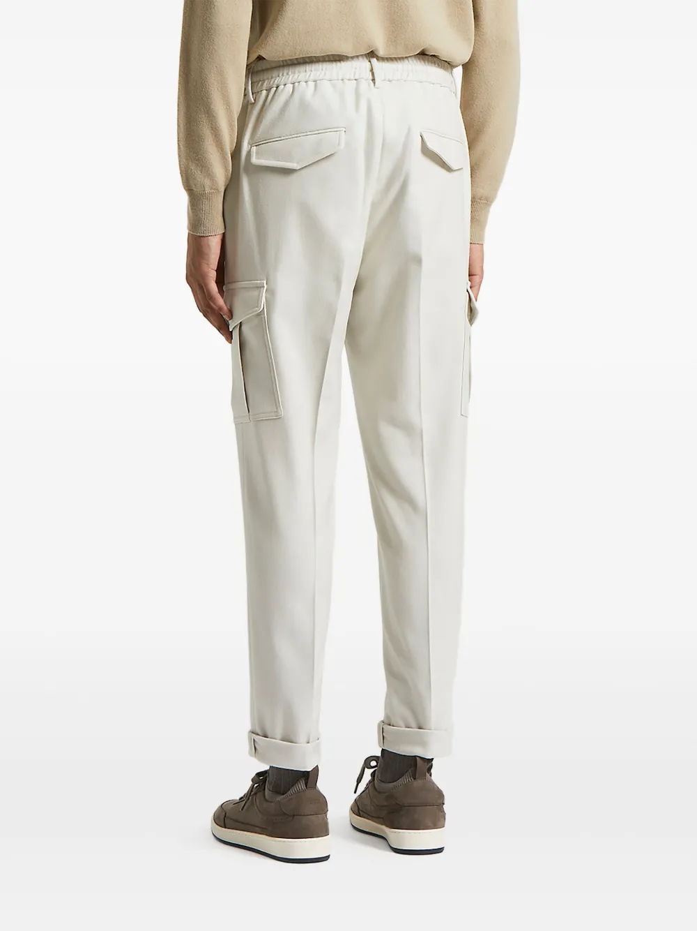 Peserico Cargo plooibroek - Beige
