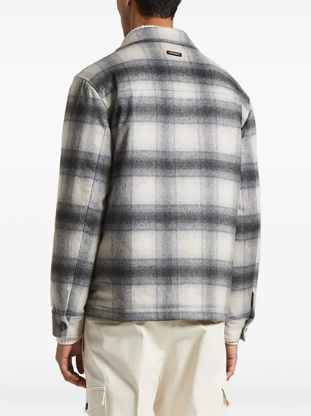 Peserico Geruit shirtjack Beige