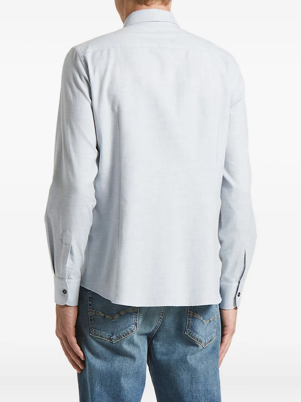 Peserico Overhemd met lange mouwen Blauw