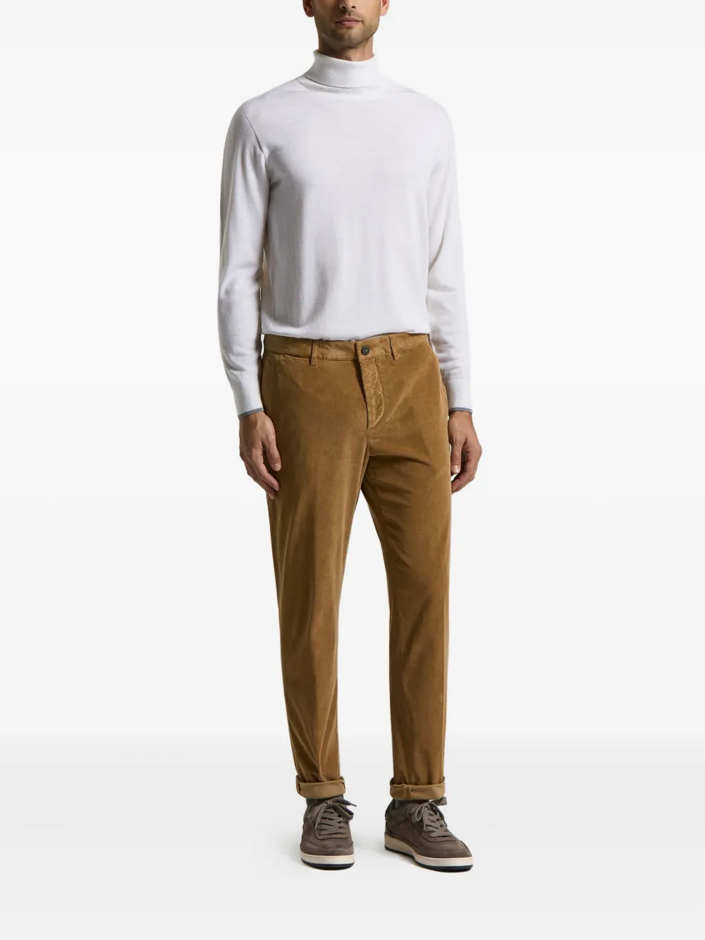Peserico corduroy trousers - Bruin
