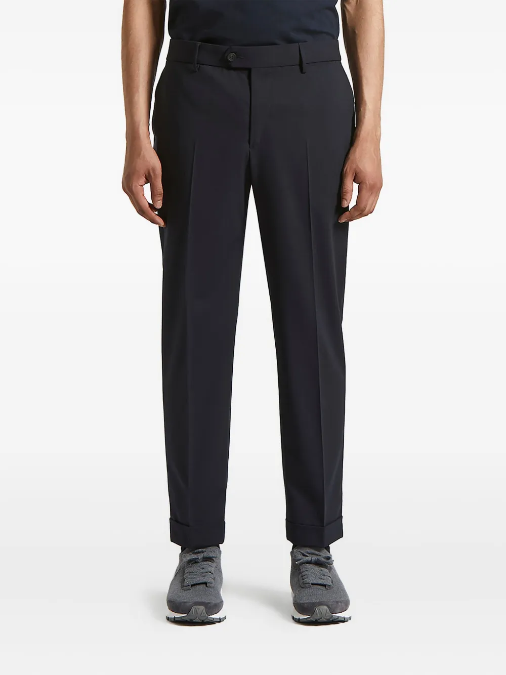 Peserico cuffed trousers | Blue | Image 1