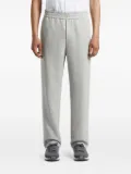 Peserico embroidered-logo drawstring track pants - Grey
