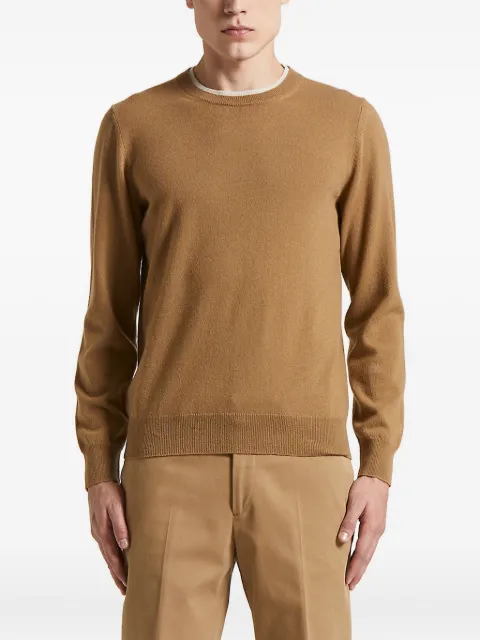 Peserico round-neck wool-cashmere sweater