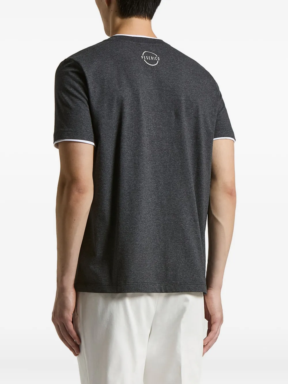 Peserico Ringer T-shirt Grijs