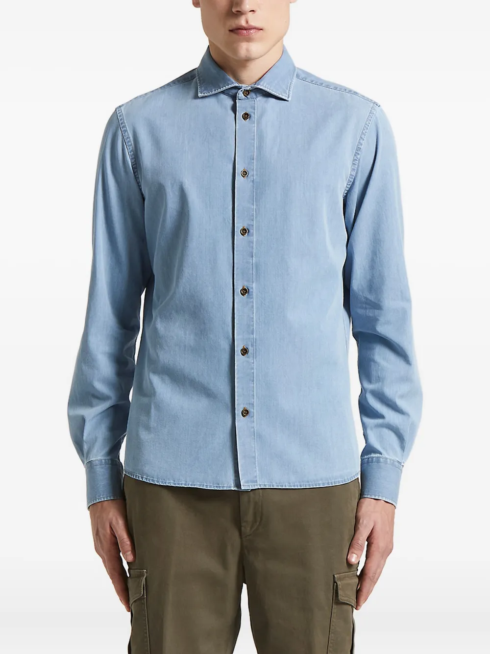 Peserico long-sleeve shirt | Blue | Image 1