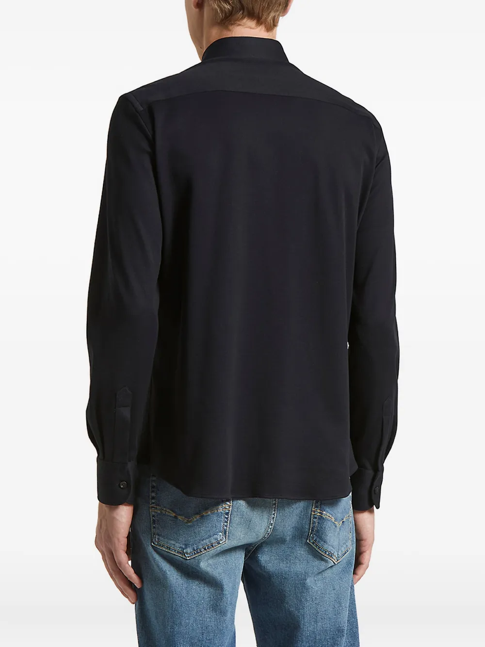 Peserico long-sleeve shirt - Blauw