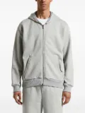 Peserico zip-up hooded sweatshirt - Grey
