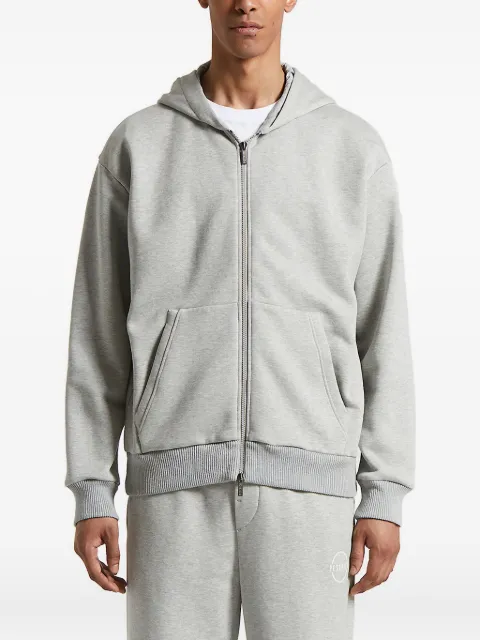 Peserico zip-up hooded sweatshirt