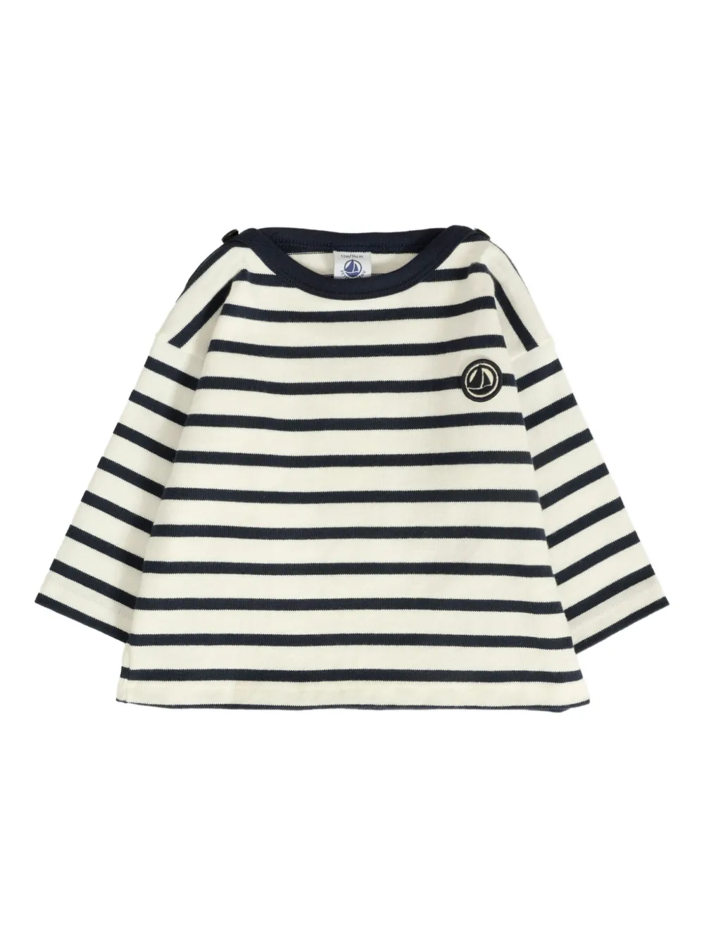 Petit Bateau long-sleeve T-shirt Wit