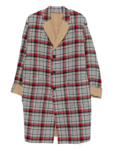 R13 plaid coat