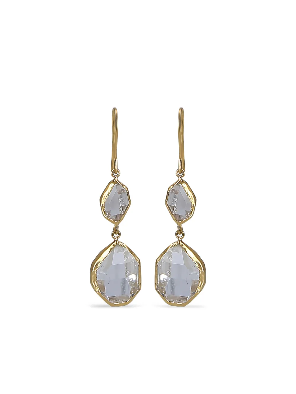PIPPA SMALL ダイヤモンド ドロップピアス イエローゴールド - ゴールドトーン PIPPA SMALL ダイヤモンド ドロップピアス イエローゴールド - ゴールドトーン