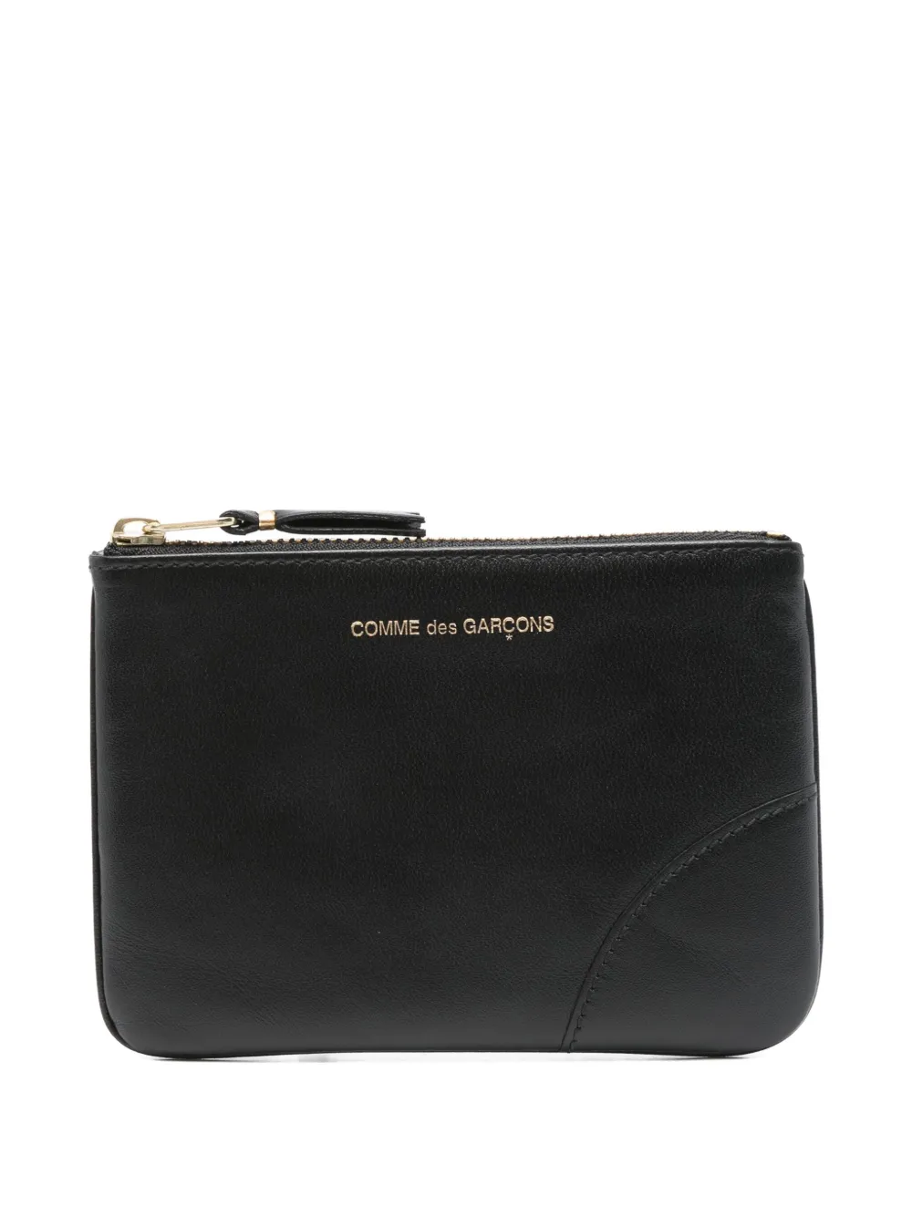 Comme Des Garçons Wallet Leren portemonnee Zwart