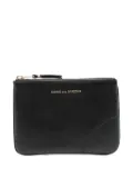 Comme Des Garçons Wallet leather coin purse - Black