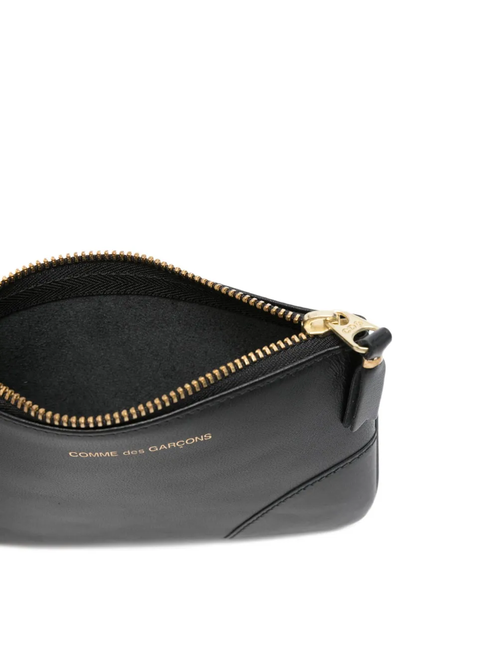 Comme Des Garçons Wallet Leren portemonnee Zwart