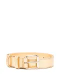 Comme Des Garçons Wallet leather belt - Gold