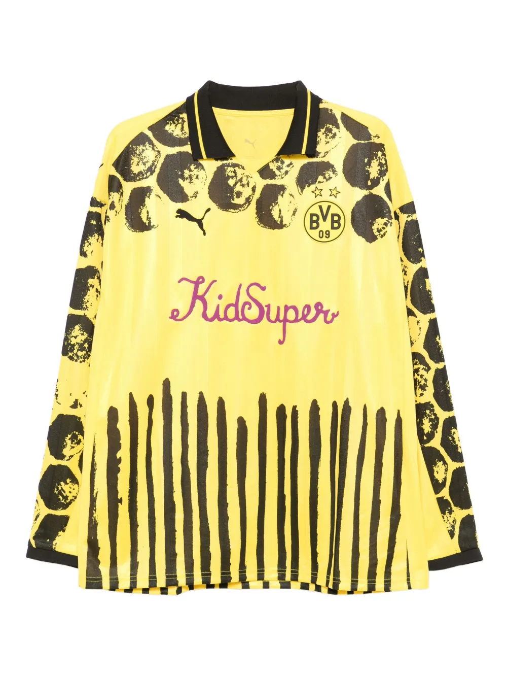 x KidSuper Borussia Dortmund long-sleeved shirt
