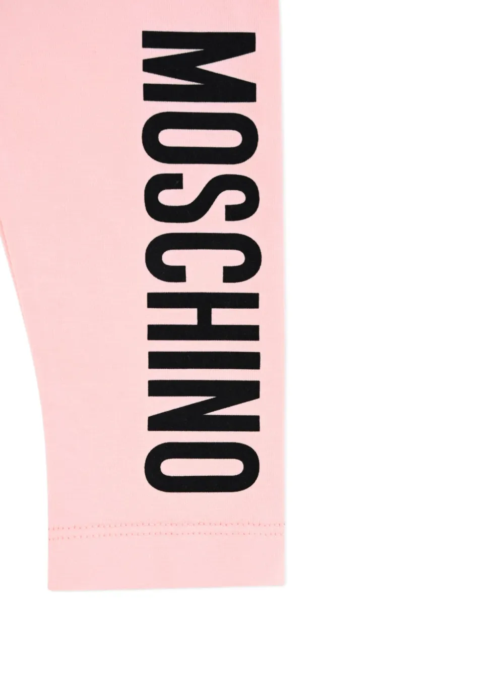 Moschino Kids logo-print leggings Roze