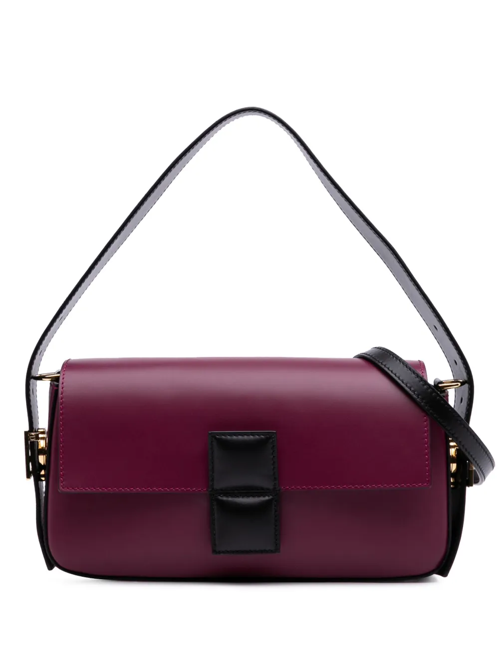 Fendi Pre-Owned 2010-2024 Stefano Pilati Nappa Twist Baguette satchel | Red | Image 1