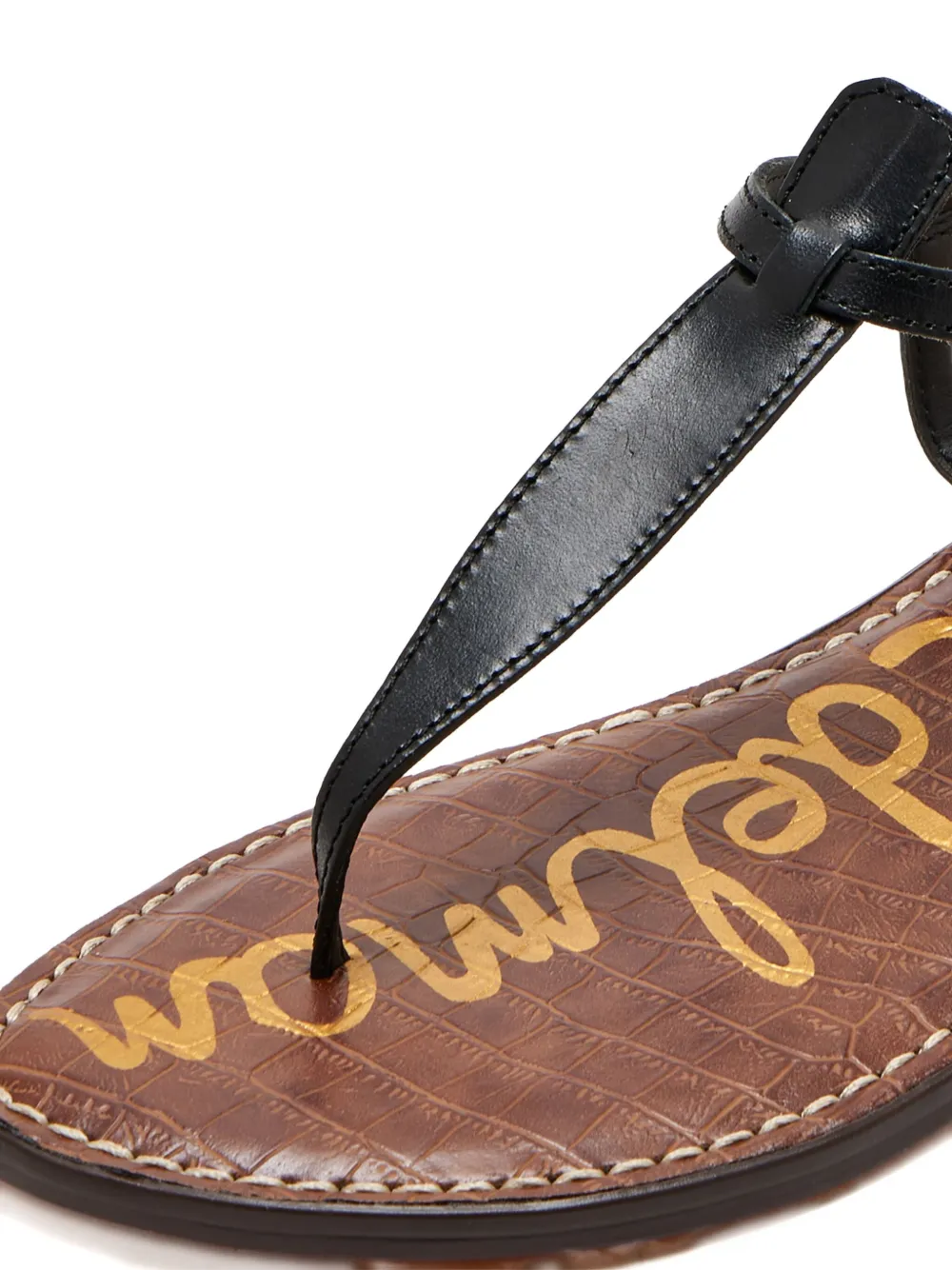 Sam Edelman Gigi T-bar flat sandals Black