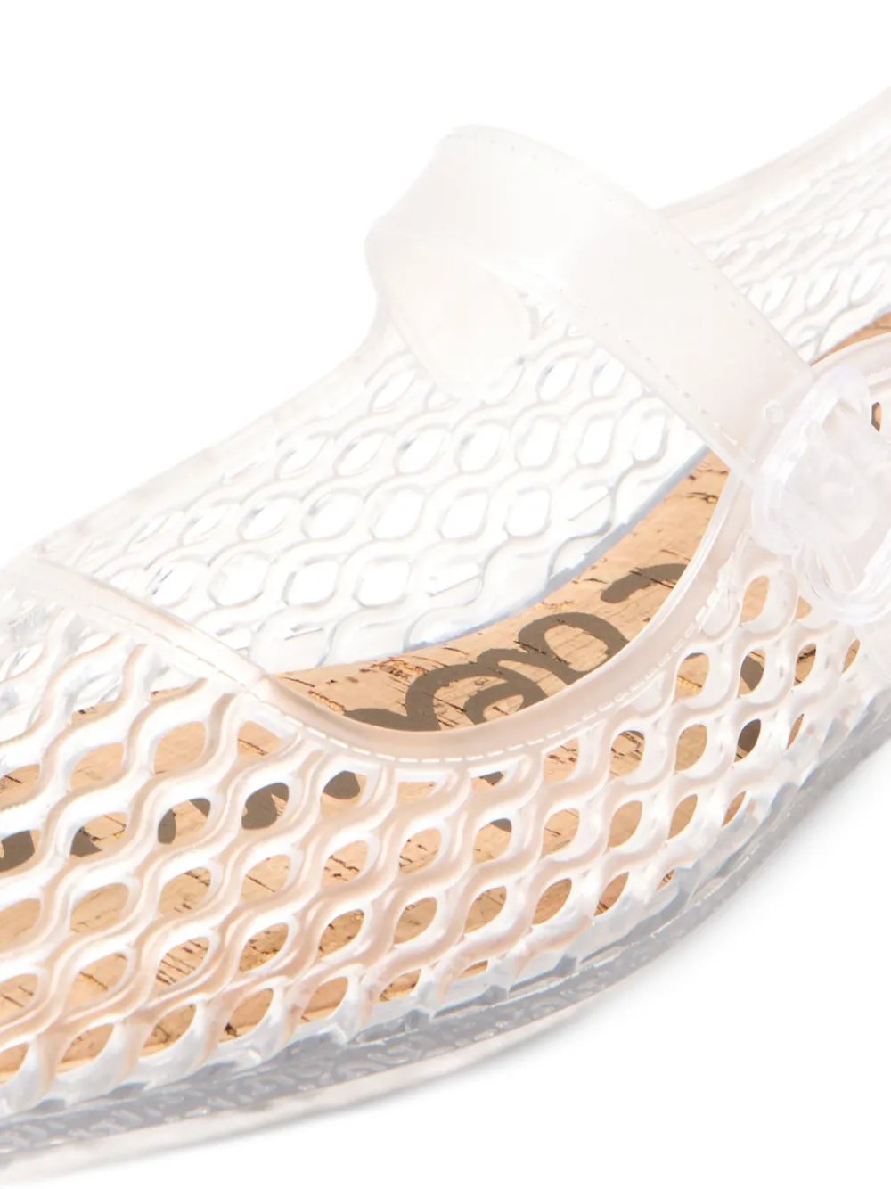 Sam Edelman Michaela Jelly Mary Jane flats Neutrals