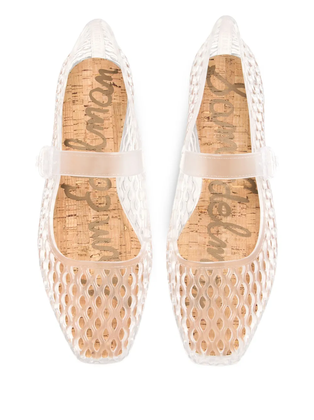 Sam Edelman Michaela Jelly Mary Jane flats Neutrals