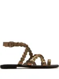 Sam Edelman Gloria ankle-strap studded sandals - Yellow