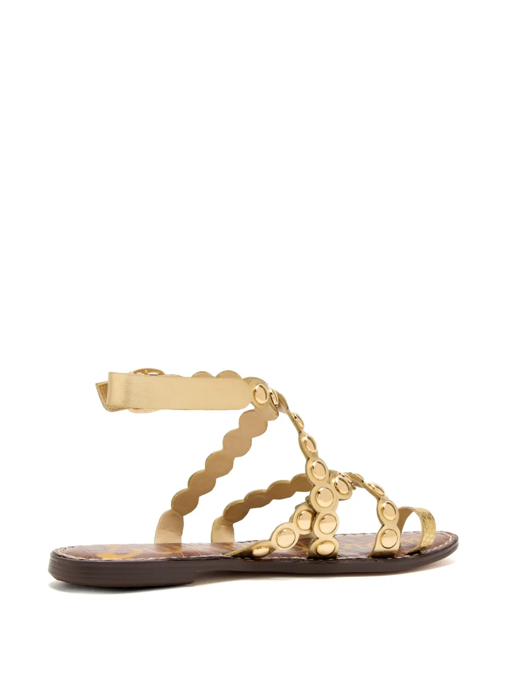 Sam Edelman Gloria ankle-strap studded sandals Yellow