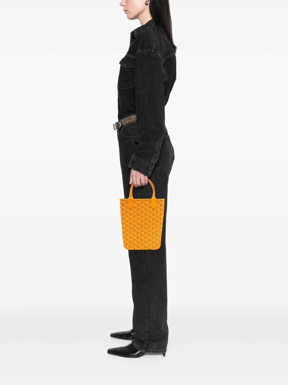 Goyard Pre-Owned 2017 Goyardine Poitiers Claire Voie satchel | Pre-Owned | Image 2