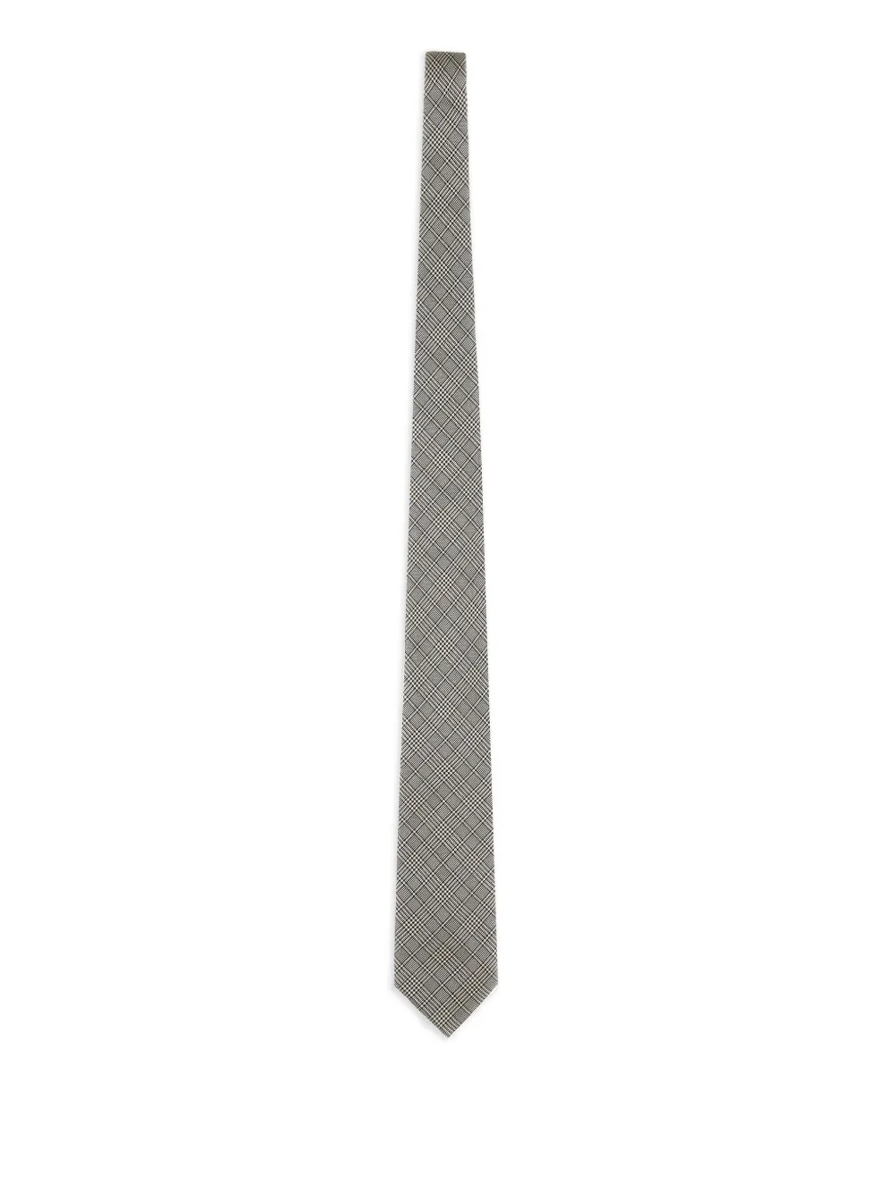 TOM FORD checked tie | White | Image 1