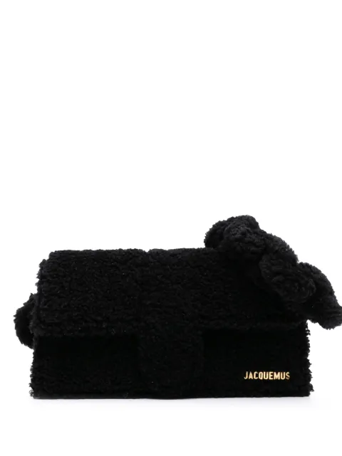 Jacquemus Pre-Owned 2024-2025 시어링 르 밤비두 숄더 백