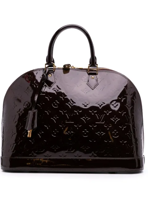Louis Vuitton Pre-Owned 2013 gelakte Alma GM handtas met monogram