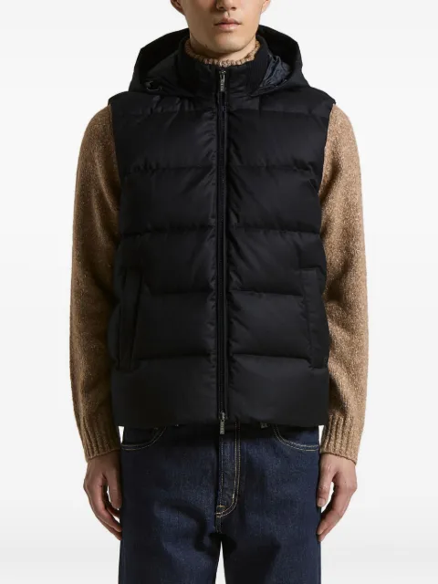 Peserico Loro Piana hooded gilet