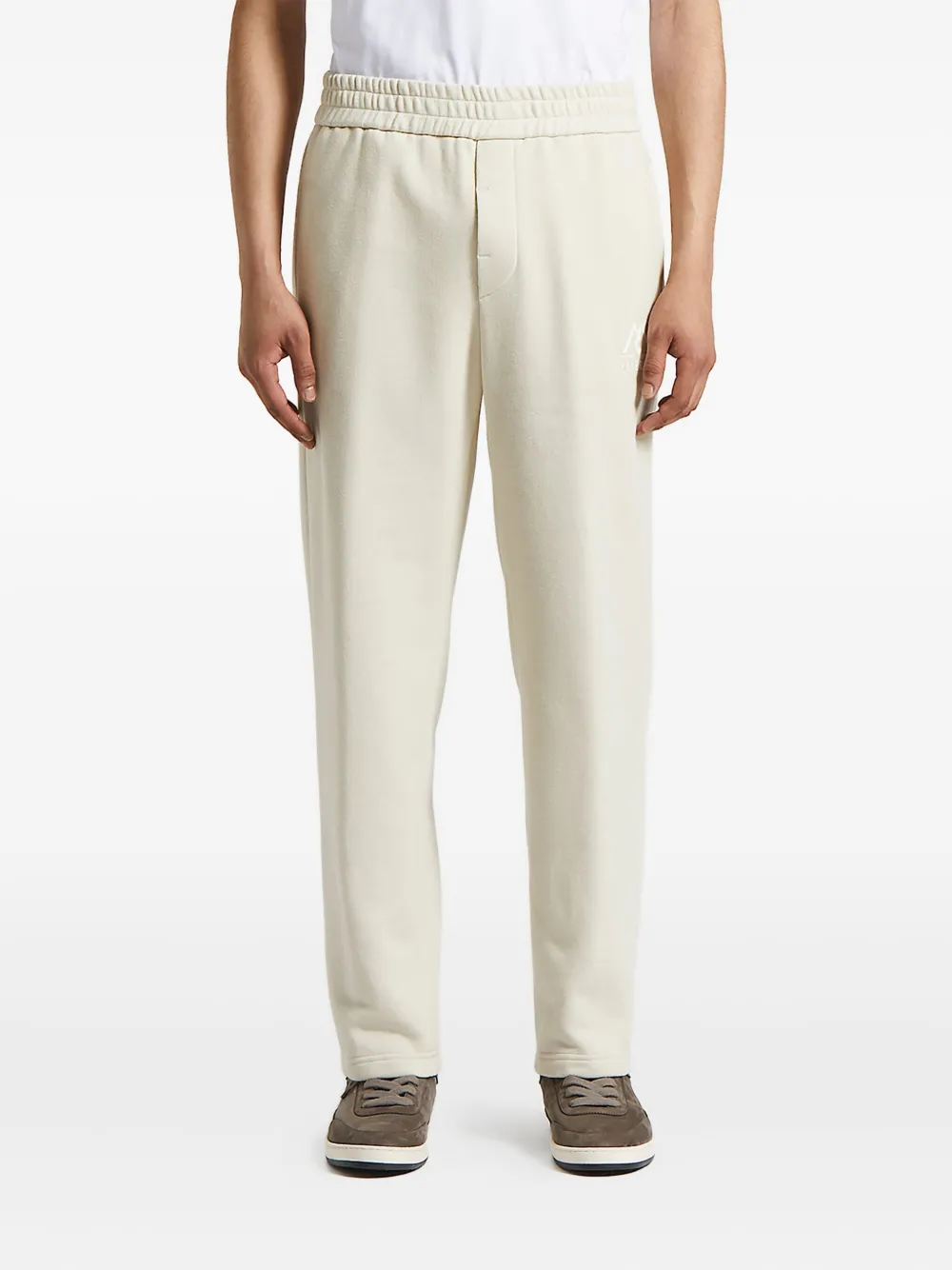 Peserico elasticated-waist logo track pants | Neutrals | Image 1