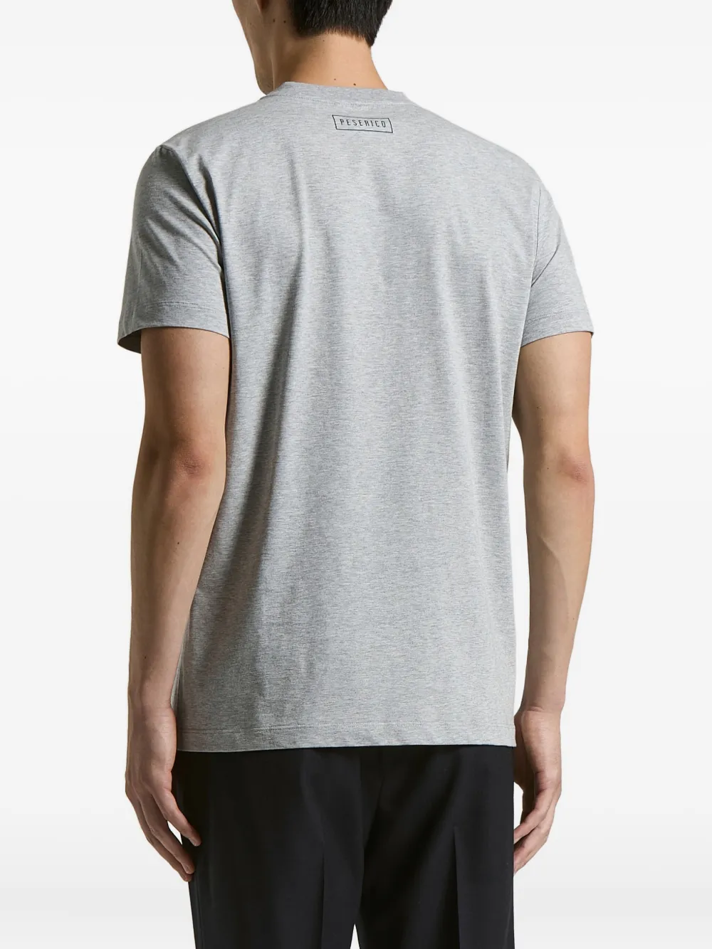 Peserico T-shirt met logo Grijs